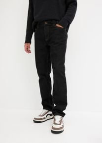 Jeans regular fit straight, Nero, Taglia 48, bonprix