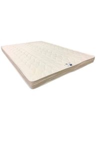 Matelas 10cm 140x200 contact Latex 80 Kg/m3 + embourrage 100 % polesther - âme 100 % polyuréthane poli lattex Indéformable Souple + Protège Matelas +