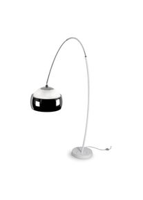 Grok - Lampadaire réglable à 1 lumière, blanc, E27 - LEDS-C4