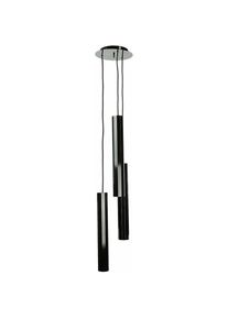 Licht-Erlebnisse Lampe suspendue noir aluminium 3 flammes design moderne