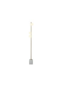 Lampadaire Pour 3 Ampoules led G9 Marbre Blanc Zambelis