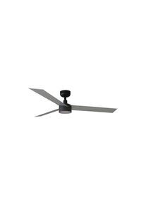 Faro Barcelona Cruiser l Ventilateur avec lumière noir/aluminium 34286-1TW