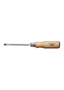 PROMAT Tournevis largeur de lame 5 mm longueur des lames 90 mm manche en bois lame rond