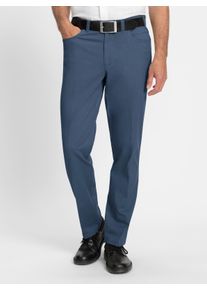Brühl Heren 5-pocketbroek in rookblauw ,maat 24, Witt, 98% Katoen, 2% Elastan