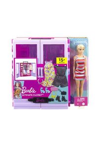 Set de joaca Barbie Garderoba, cu papusa