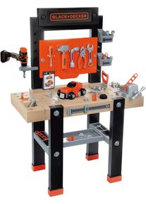 Smoby Spielwerkbank »Black + Decker Werkbank Center« bunt, Kinder-Werkbank »Black + Decker Werkbank Center«