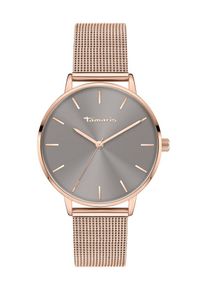 Tamaris Dames Analoog horloge rose-goud / grijs One Size