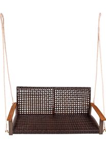 Garden Pleasure Gartenbank »Cuneo« braun, Größe B/H/T: 114 cm x 79 cm x 57 cm B/H/T: 114 cm x 79 cm x 57 cm , Modernes Design
