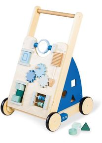 Pinolino® Lauflernwagen »Titus, Blau« beige, Activity-Lauflernwagen »Titus, blau«