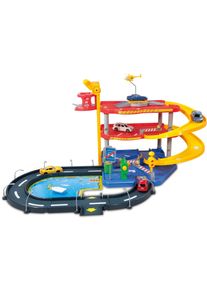 Bburago Spiel-Parkgarage »Streetfire Parkingplayset«, Inklusive 2 Fahrzeuge bunt, Spielset »StreetFire ParkingPlaySet«