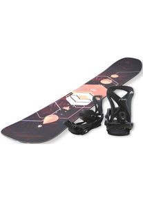 F 2 f2 Snowboard »Ftwo Gipsy Woman Peach«, (Set, 2er-Pack), Inkl. Bindung Mit Befestigungsmaterialien schwarz, Größe 139, Perfekt für Freestyle und...