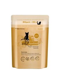 Catz Finefood Nassfutter Katze Classic Adult No. 7 Rind & Kalb 24x300 g