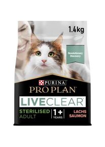 Purina PRO PLAN Liveclear Sterilised Adult Lachs 1,4 kg