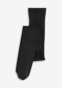 Overknee Strumpfhose mit Herzchen mit recyceltem Polyamid 60den - schwarz - Größe 48/50 (XL) - bonprix