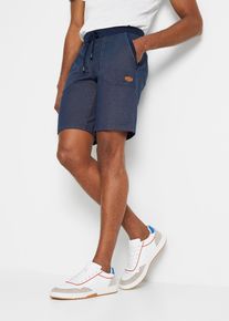 Sweat-Bermuda in Denimoptik - blau - Größe 60/62 (XXL) mit Baumwolle- bonprix
