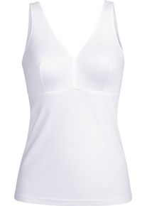 wäschepur Damer BH-linne med formade kupor vit Größe 48