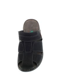 Reflexan Heren Clog met luxueuze afwerking in zwart ,maat 41, Witt, 100% Glad leer