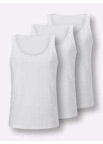 w&auml;schepur Dames Hemd met filigrane kanten band in wit ,maat 38, Witt, 100% Katoen