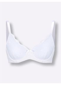 w&auml;schepur Damen Schalen-BH mit B&uuml;gel in wei&szlig; ,Gr&ouml;&szlig;e 90A, Witt, 85% Polyamid, 15% Elasthan