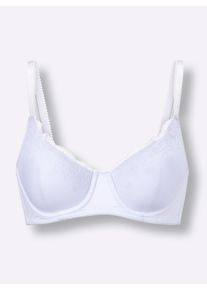 w&auml;schepur Damen Schalen-BH mit B&uuml;gel in wei&szlig; ,Gr&ouml;&szlig;e 95A, Witt, 86% Polyamid, 14% Elasthan