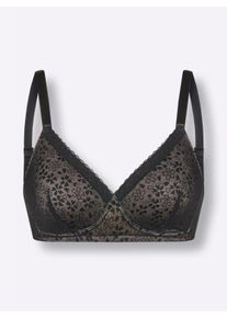 w&auml;schepur Damen Schalen-BH ohne B&uuml;gel in schwarz ,Gr&ouml;&szlig;e 100A, Witt, 86% Polyamid, 14% Elasthan