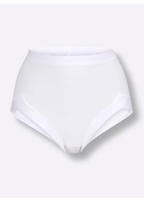 w&auml;schepur Damen Taillenslip in wei&szlig; ,Gr&ouml;&szlig;e 52, Witt, 95% Baumwolle, 5% Elasthan