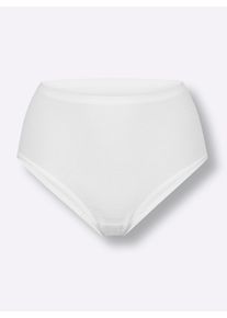 Dames Heupslip in wit ,maat 38, WITT, 56% Katoen, 34% Polyamide, 10% Elastan