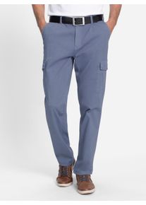 Catamaran Heren cargobroek in duivenblauw ,maat 50, Witt, 97% Katoen, 3% Elastan