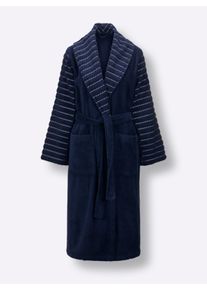 Plantier Dames Badjas in marine ,maat 36/38, Witt, 100% Katoen