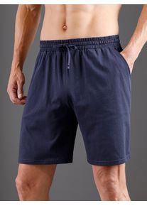 Heren Broek kort in marine ,maat 44/46, Witt, 100% Katoen