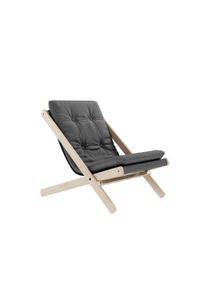 Karup Design Loungesessel »Boogie OUT, Klappstuhl inklusive gepolsterte Sitzauflage«, (1 St.), Sitzauflage: schnelltrocknend, wasserabweisend, Gestell aus Massivholz