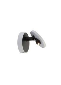 Antidark Wandleuchte Dot Wall W120 LED - weiss & schwarz