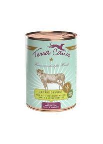 Terra Canis Getreidefrei Adult 6x400g Kalb mit Petersilienwurzel, Mango & Johannisbeere