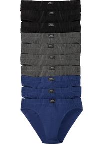 Kalsong (10-pack) - svart - storlek 6 (L) - bonprix
