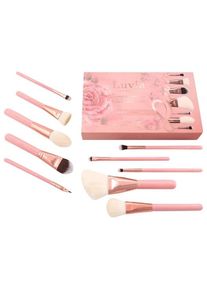 Luvia Cosmetics Brush Set Rose Golden Vintage Kwastensets Dames