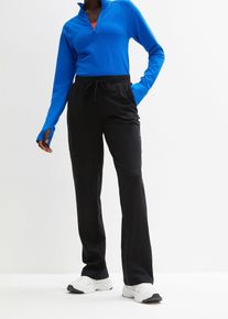 Pantalon de sport en coton extensible - noir - taille 42/44 (M) avec coton - bonprix