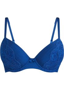 Soutien-gorge à coques - bleu - taille 105B - bonprix
