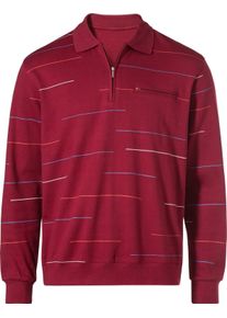 Marco Donati Heren Sweatshirt donkerrood Maat 52/54