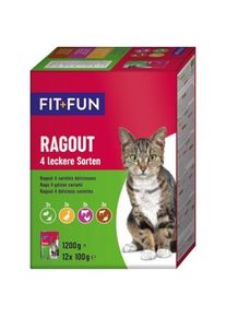 FIT+FUN Adult Ragout 4 Sorten 12x100g