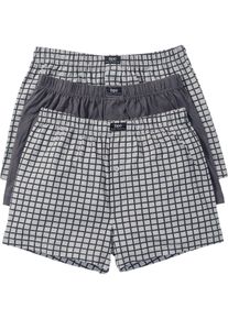 bonprix Chilot boxer lung și lejer, din jerse (3buc/pac), gri, 6 (L)