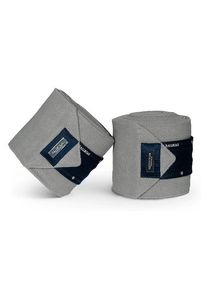 Equestrian Stockholm Bandages Sportive Blue Ash, Fleece Bandages, Set of 4