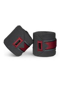 Equestrian Stockholm Bandages Wild Rose Fleece Bandages, Set of 4