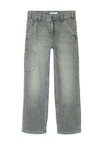 name it Jeans 'NKMRyan' grijs gemêleerd 116