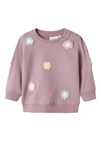 name it Tréning póló 'NBFTella' unisex lila , Méret 68