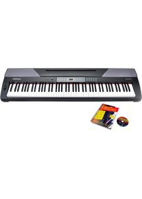 Clifton Stage-Piano »dp2600«, Mit 88 Gewichteten Tasten schwarz, Piano Set mit Buch, CD und Pedal