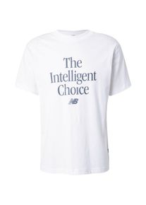 New Balance Heren Shirt navy / wit S