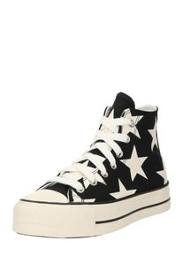Converse Dames Sneakers hoog 'Chuck Taylor All Star' lichtbeige / zwart 35-35.5