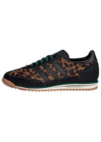 adidas originals Heren Sneakers laag 'SL 72 OG' cyaan blauw / bruin / zwart 35.5