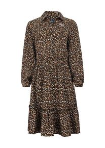 Retour Jeans Kleid 'Lorda' Mädchen braun / schwarz / weiß Größe 122/128