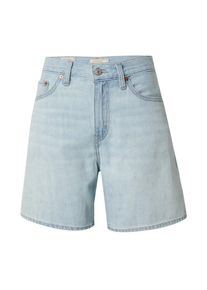 Levi's LEVI'S ® Dames Broek 'HIGH BAGGY SHORT WHERES MY PHO IN LINEN DENIM' blauw denim 32